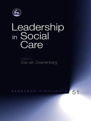 cover image of Leadership in Social Care